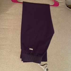Figs Scrubs Purple Bottoms Livingston XS Regular